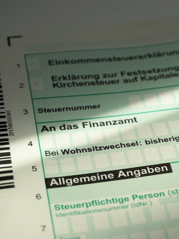 Steuererklärung